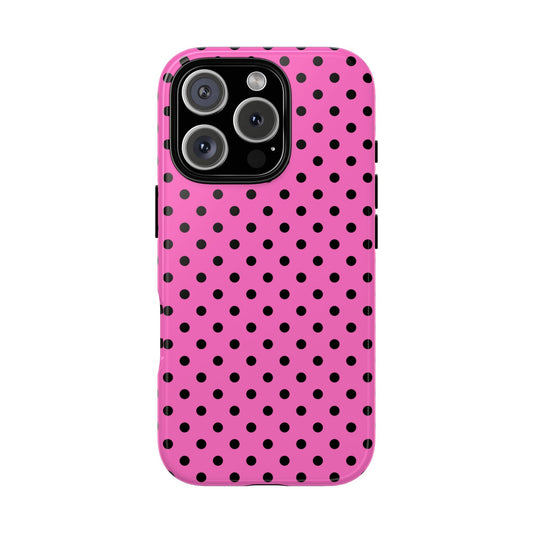 Hot Pink Polka Dots