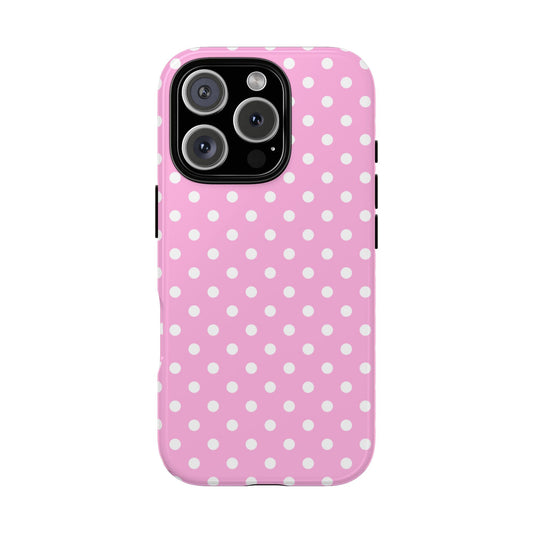Baby Pink Polka Dots