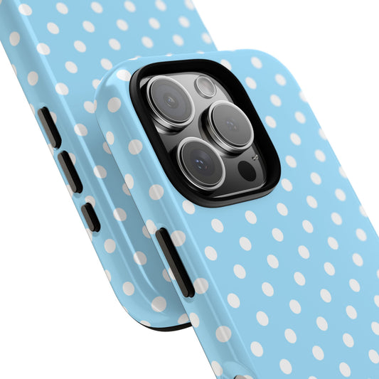 Baby Blue Polka Dots